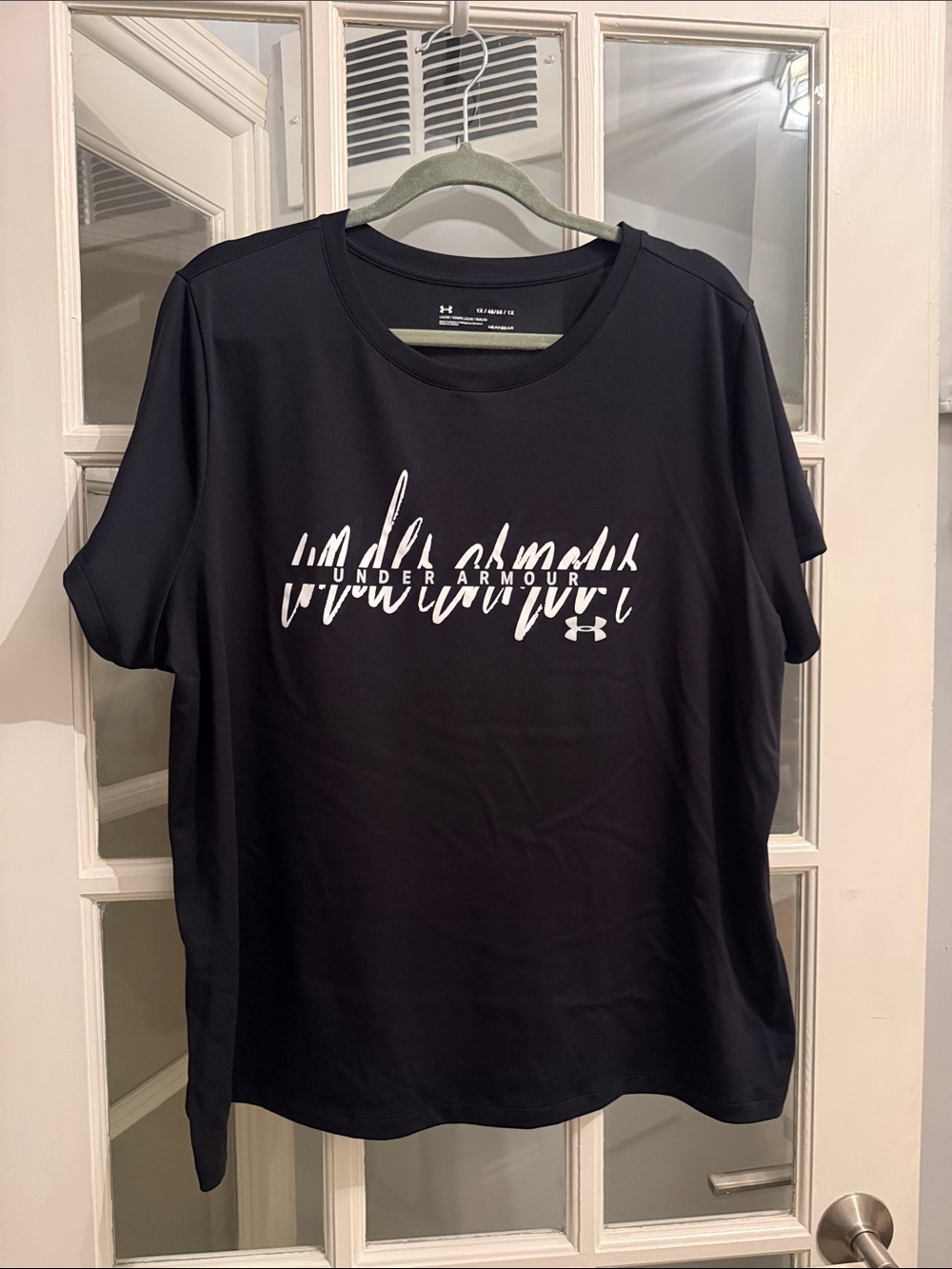 Under Armour Black Short-Sleeve Graphic Performance Tee